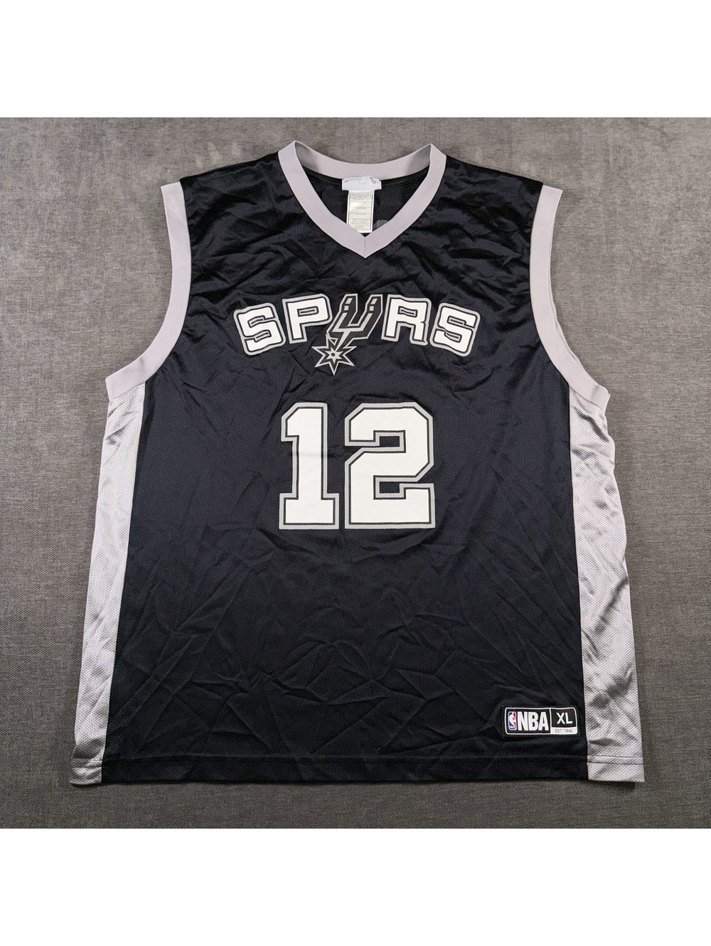 San Antonio Spurs #12 Basketball Jersey XL